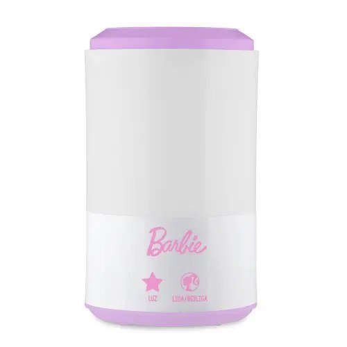 Umidificador e Aromatizador de Ar Ultrassônico Barbie 3L Multilaser Saúde HC247