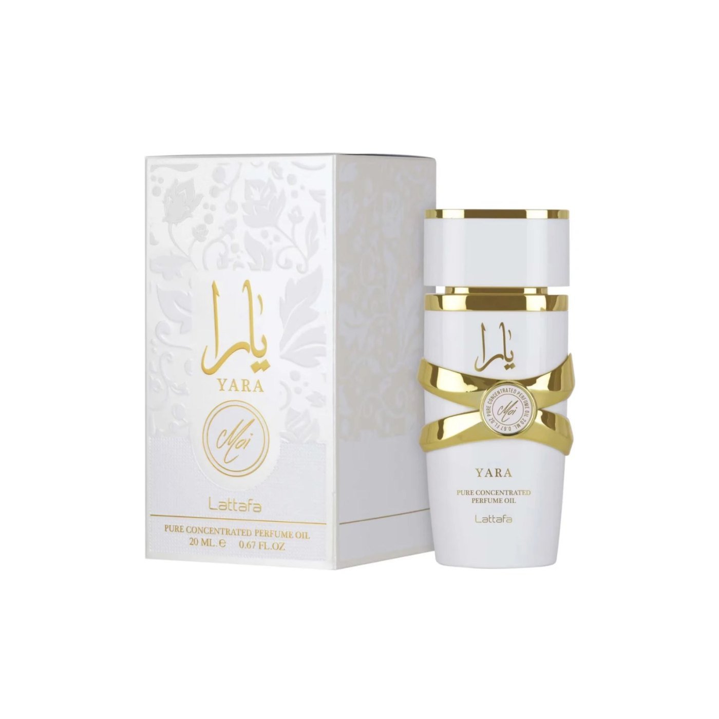 Óleo Perfumado Lattafa Yara Moi Pure Concentrated Perfume Oil Feminino 20ml