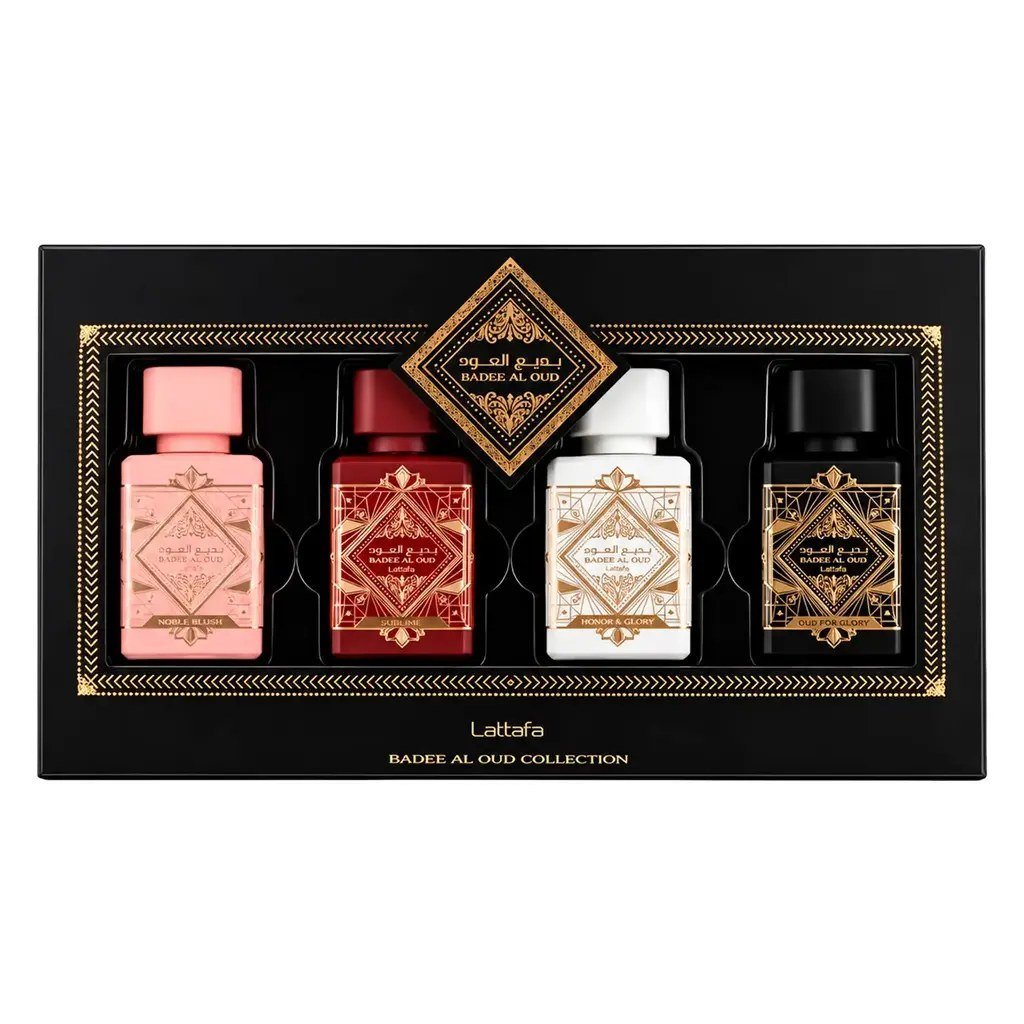 Perfume Lattafa Badee Al Oud Collection Gift Set 4x25ml Unissex